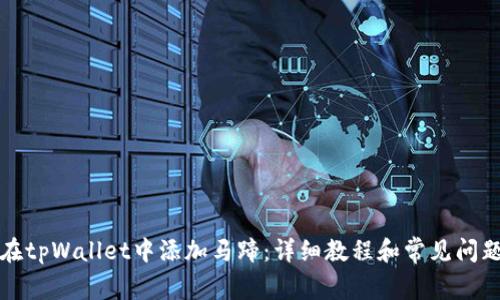 如何在tpWallet中添加马蹄:详细教程和常见问题解析